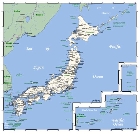 Map of Japan with cities and regions — Yandex Maps.